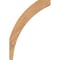Ekena Millwork 5 1/2"W x 18"D x 26"H Thorton Smooth Knee Brace, Western Red Cedar BRC06X18X26THR00SWR - alternate 2